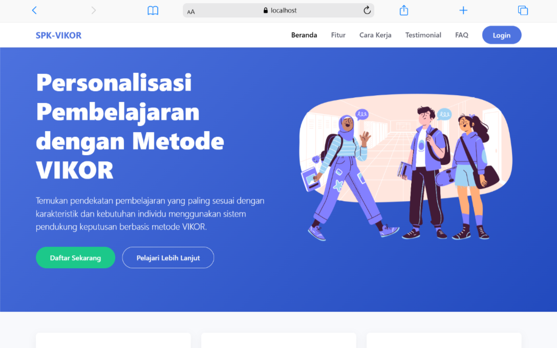 Sistem Pendukung Keputusan Personalisasi Pembelajaran Coding Menggunakan Metode VIKOR (Studi Kasus: STMIK Kaputama Kota Binjai)